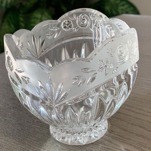 Retired Elegant Crystal Candy Dish 24% Crystal.. Like ~New~ Cond. Party …